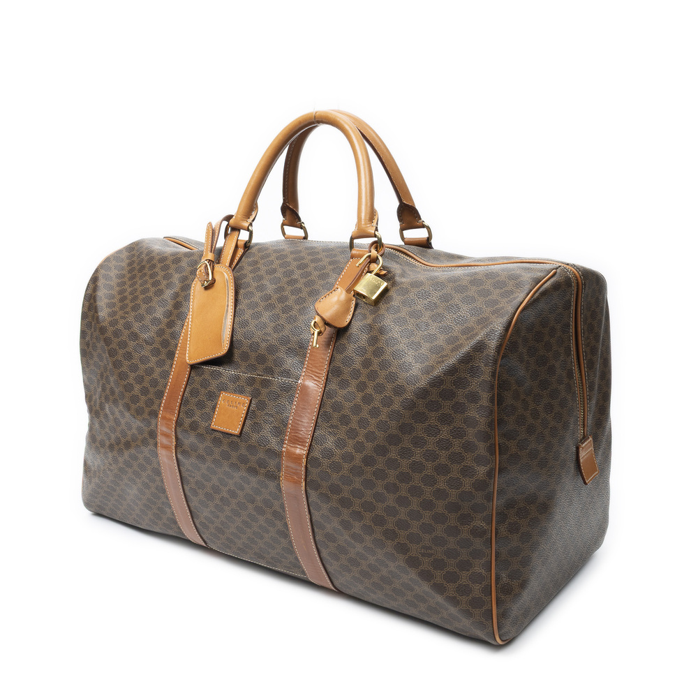Celine Vintage Large Travel Boston - Picture 2 of 10